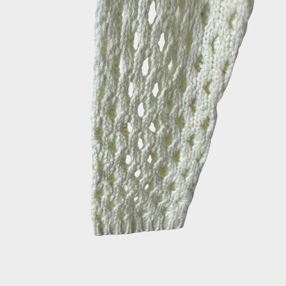 Granny Square Crochet Cropped Cardigan Fairycore Boho Festival Hippie Small - Picture 8 of 12